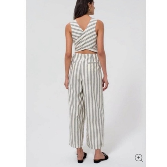 Rebecca Minkoff Striped Jumpsuit - Picture 4 of 13